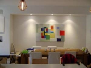 painted living room in toronto