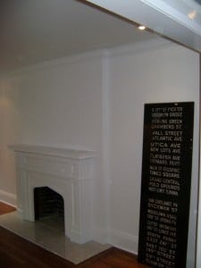 painters toronto paint a fireplace white