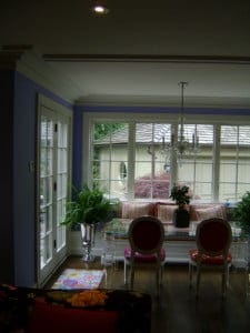 painters toronto paint a purple kitchen