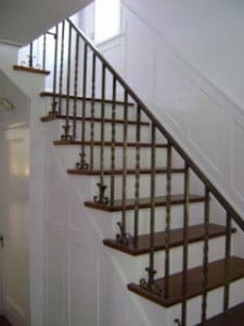 painters toronto paint a stairwell (2) stairwell painted super white