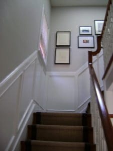 painters toronto paint a stairwell in benjamin moore