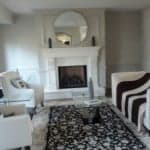 grey interior painting