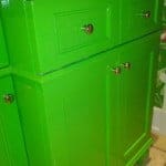 Painting High Gloss Paint On Cabinets