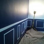 painting walls two tone colours