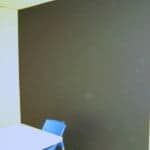 wall painted in chalk board paint in toronto